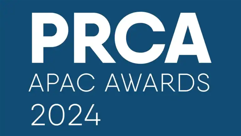 Image of Public Relations and Communications Association Asia Pacific Awards March 2024.